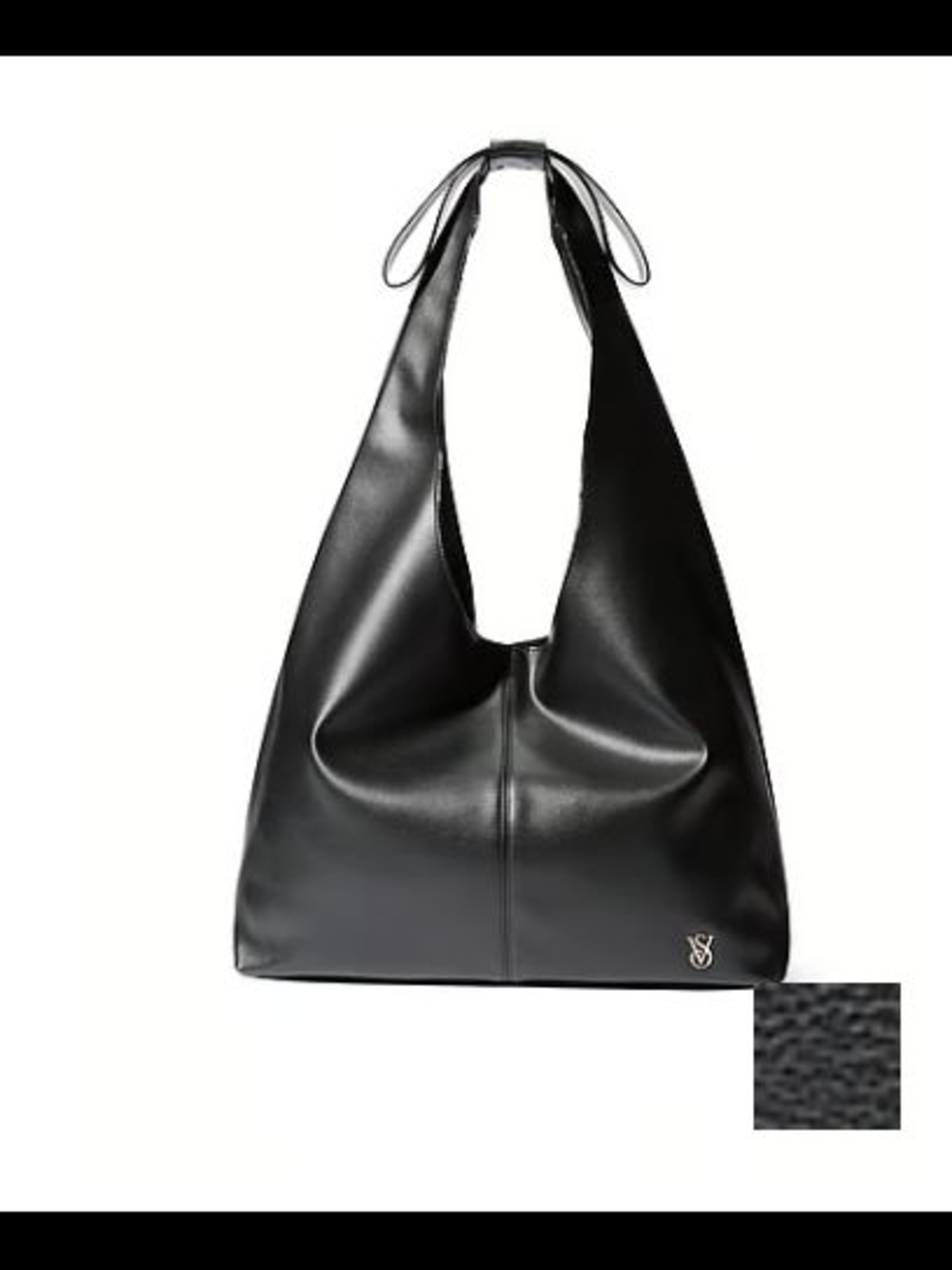 Black Shoulder Hobo Bag by Victoria's Secret